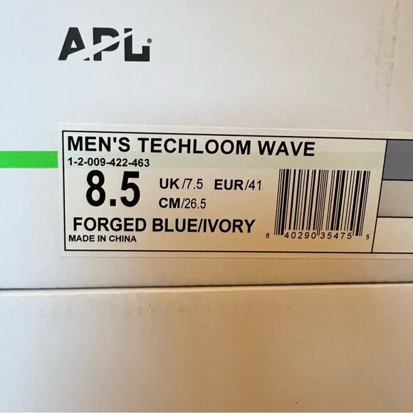 APL Men\'s Techloom Wave Running Shoe Lightweight
Stretch Sneaker Blue 8.5 NEW main image 2